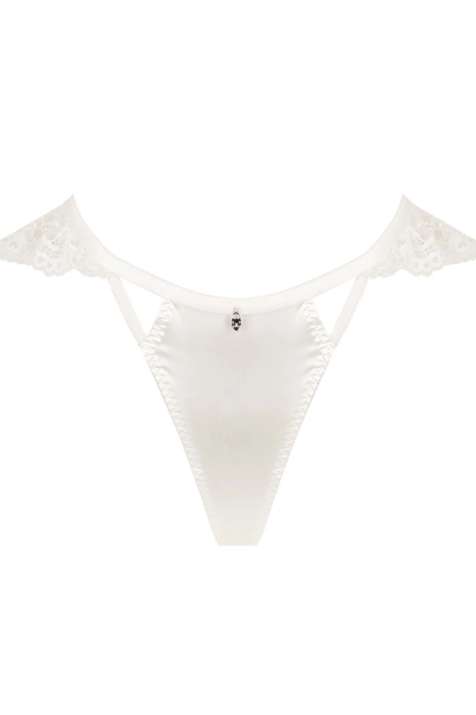 Kat The Label Hanna Thong Snow | Lingerie | Thongs