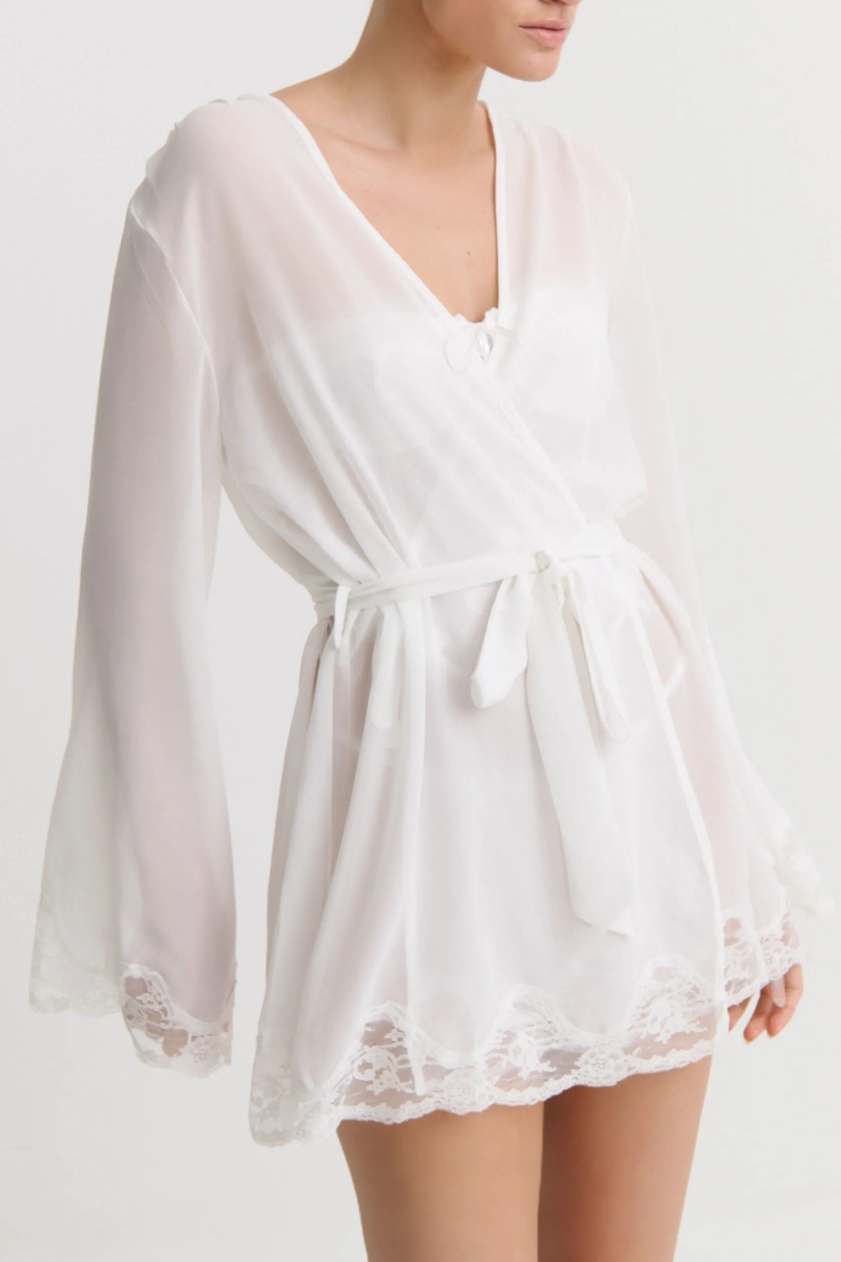 Kat The Label Harley Robe Ivory | Robes | Robes