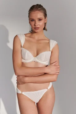 Kat The Label Ruby Thong White | Thongs