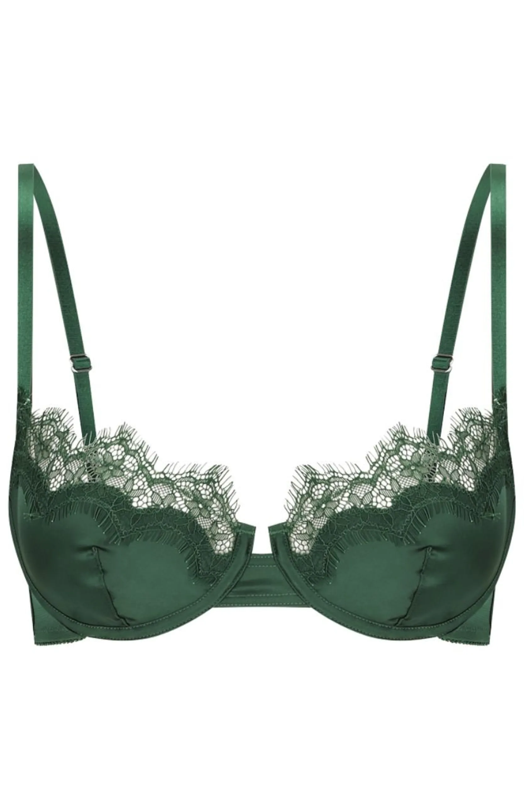 Kat The Label Sorrento Underwire Forest Green | Underwire Bras