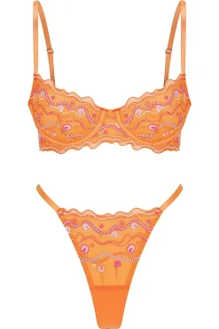 Kat The Label Tidda Set Orange | Underwire Sets